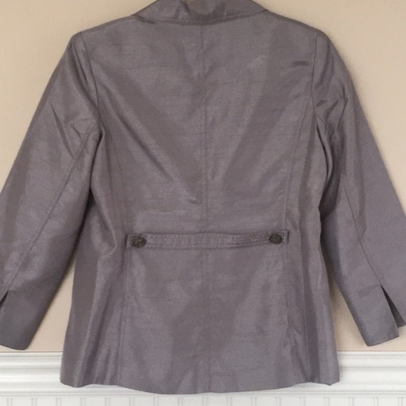 Susan Graver Gray Jacket - Picture 2 of 6